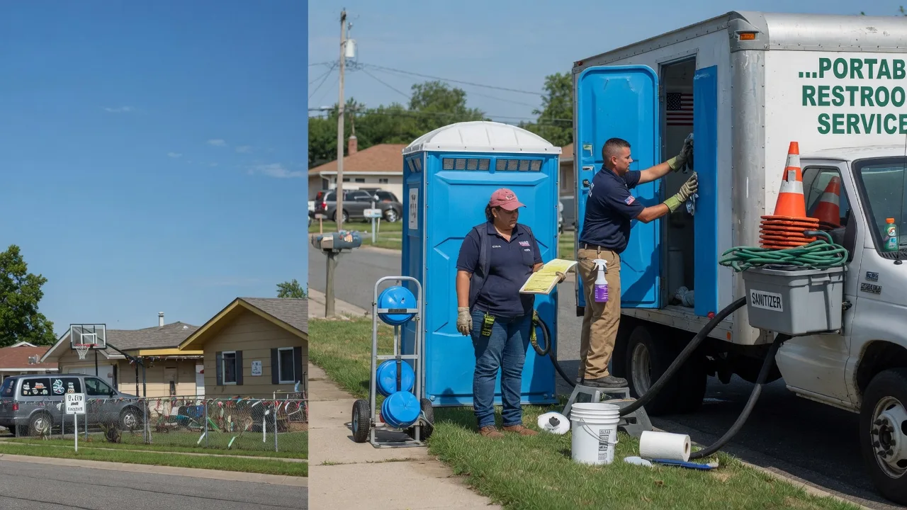 Portable Toilet Rental in Granville, IL near me